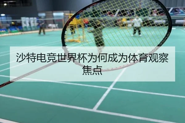 沙特电竞世界杯为何成为体育观察焦点